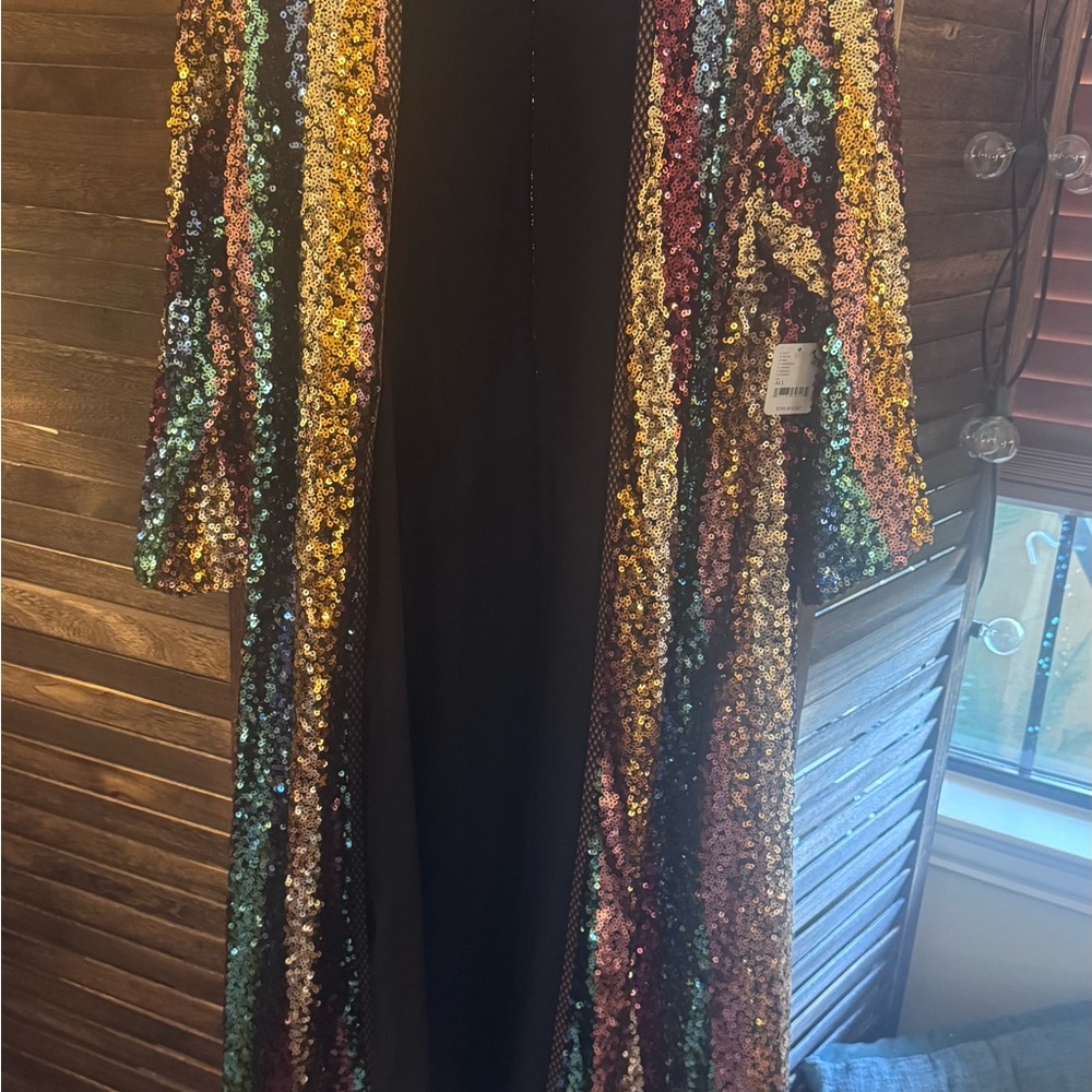 Free People Multicolor Sequin Kimono Jacket - Picture 5 of 5